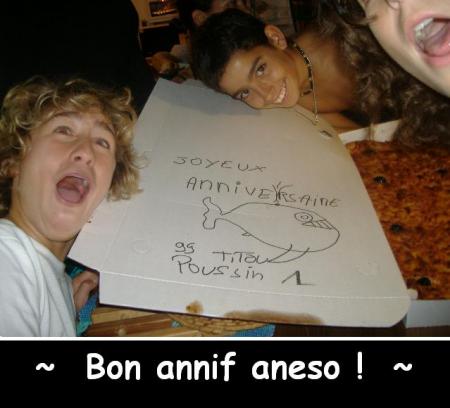 Soir&eacute;e chez aneso